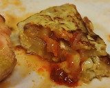 Foto del paso 6 de la receta: Truita de patates i ceba amb sobrassada i formatge brié