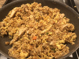 Arroz chino con huevo