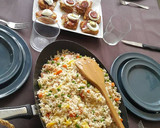 Foto del paso 4 de la receta: Arroz tres delicias (Arroz chino)