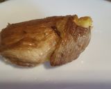 Foto del paso 13 de la receta Popietas de cerdo con queso brie y salsa de champiñones