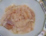 A picture of step 2 of Flag sandwich.