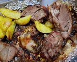 Une image de l'étape 10 de Gigot rôti au four 🍖.