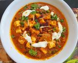 A picture of step 4 of Malai Matar Paneer.