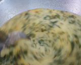A picture of step 14 of Palak ki kadhi.