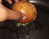 A picture of step 6 of Egg burger 🍔.