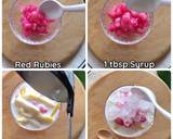  Red Rubies Dessert Recipe (Tub Tim Grob) Thai Dessert recipe step 5 photo