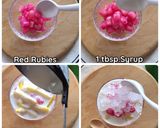 A picture of step 5 of 🧑🏽‍🍳🧑🏼‍🍳 Red Rubies Dessert Recipe (Tub Tim Grob)泰式红宝石甜品 •Thai Dessert.