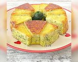 Une image de l'étape 3 de Flan de courgettes aux maquereaux.