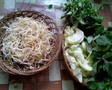 Foto langkah ke 1 dari resep Sarapan Keluargaku Nasi Pecel Madiun.