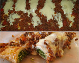 Foto del paso 3 de la receta: Canelones de acelga y Ricota Con tuco de carne molida/picada 👌