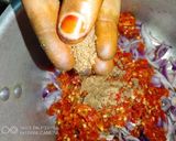 A picture of step 3 of White rice with pepper sauce.