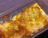 Foto del paso 7 de la receta: Quiche de atún y espárragos a la cúrcuma sobre cama de cebolla. (Al Lékué)