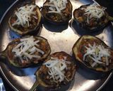 A picture of step 10 of Lebanese Lentil Stuffed Brinjal.