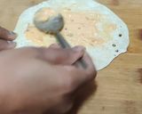 A picture of step 5 of Broccoli Tortilla.