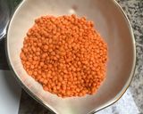 Une image de l'étape 2 de 🫕Velouté 🍁🌶lentilles corail 🪸 châtaignes 🌰.