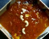 A picture of step 7 of Tomato chutney with dates and mango pulp candy.