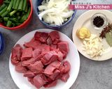 A picture of step 2 of Taiwanese Braised Beef Noodle Soup with Homemade Noodles.