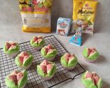 Foto langkah ke 7 dari resep 518. Bolu Kukus Semangka.