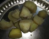 A picture of step 2 of Sweet potatoes (shakarkandi) gulab jamun.