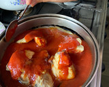 Foto del paso 6 de la receta: Pollo en pasta de tomate