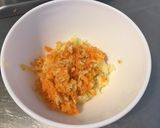 Une image de l'étape 2 de Sauce ail carotte citron bio et basilic frais.