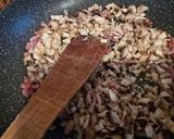 Baconös,krémsajtos töltött gomba recept fázis 3 fotója