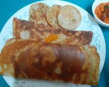 A picture of step 16 of High Protein South Indian Platter --- Quinoa Dosa ---- 3 In 1 Batter Recipe.