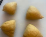A picture of step 4 of Home Made Pasta - you Will NEVER buy store bought again lol - Enjoy.