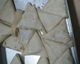 A picture of step 6 of Beef samose😃😃.