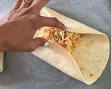 Lecsós tarjával töltött tortilla recept fázis 5 fotója