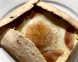 Foto del paso 6 de la receta Galette de jamón 🍖, queso 🧀 y huevo 🍳(wrap)