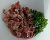 Töltött őzlábgomba recept fázis 3 fotója