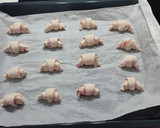 Foto del paso 2 de la receta: 💜 Croissant de jamón y queso