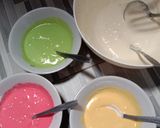 Foto langkah ke 3 dari resep Bolu mini kukus colour soft ❤️.