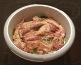 A picture of step 2 of Lamb Chops with Marinade.