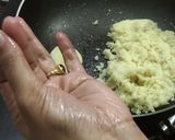 A picture of step 8 of Aamnarikel sondesh.