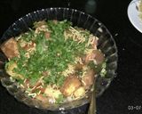 A picture of step 5 of Papad paneer boat.