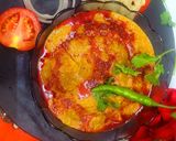 A picture of step 5 of Hyderabadi Paneer.