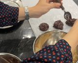 Foto langkah ke 3 dari resep 🍫Oreo Coklat Kacang.