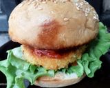 Foto langkah ke 6 dari resep 15. Ayam katsu isian burger.