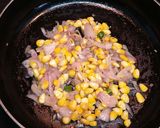 A picture of step 3 of Corn and Onion Raita.