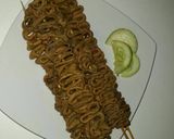 Foto langkah ke 9 dari resep Sate Usus Pedas.