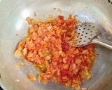 A picture of step 1 of Cluster Beans (Gavar Fali Sabzi).