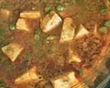 A picture of step 6 of Matar paneer vegetable.