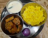 A picture of step 5 of Rice Fenugreek Leaves Muthiya.