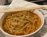 A picture of step 8 of Prawn head and noodle soup.