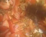 A picture of step 5 of Gobhi keema.