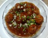 A picture of step 11 of Veg manchurian.