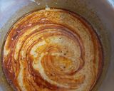 A picture of step 2 of Dahi tadka.