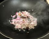 A picture of step 2 of Coriander Rice 🍚.